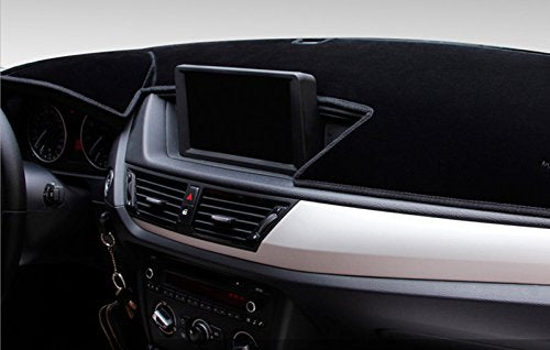Custom Fit Dashboard Black Center Console Cover Dash Mat Protector Sunshield Cover for 2014 2015 2016 2017 2018 2019 Jeep Cherokee SUV