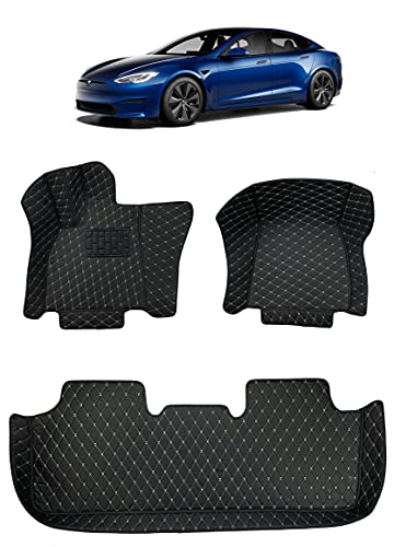 Tesla Model Y Custom Car Mats | Extreme Coverage | TuxMat