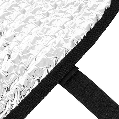 AutofitPro Custom Fit Automotive Reflective Windshield Sunshade for 2024 2025 Chevrolet Chevy Traverse SUV