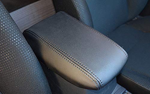 AutofitPro PU Leather Center Console Armrest Protector Cover Pad for 2014 2015 2016 2017 2018 Subaru Forester