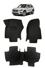 Load image into Gallery viewer, Custom Fit [Made in USA] All Weather Heavy Duty Full Coverage Floor Mat Floor Protection [1st and 2nd Row] for 2020 2020 Mercedes Benz GLB Class GLB 250 4 Matic - Black Single Layer