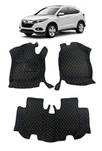 Load image into Gallery viewer, Custom Fit [Made in USA] All Weather Heavy Duty Full Coverage Floor Mat Floor Protection [Front and Rear] for 2015 2016 2017 2018 2019 Honda HR-V HRV - Black Single Layer