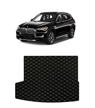 Load image into Gallery viewer, Custom Fit [Made in USA] All Weather Heavy Duty Trunk Cargo Liner for 2016 2017 2018 2019 2020 2021 BMW X1 SUV - Black 2D Flat