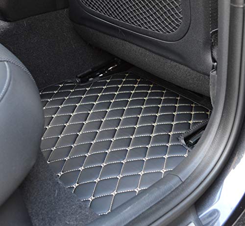 Custom Fit All Weather Heavy Duty Trunk Cargo Liner for 2015 2016 2017 2018 2019 2020 Mercedes Benz C Class C300 4 Matic - Black 2D Flat