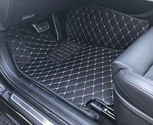 Load image into Gallery viewer, Custom Fit [Made in USA] All Weather Heavy Duty Full Coverage Floor Mat Floor Protection [Front and Rear] for 2016 2017 2018 2019 2020 Mini Cooper Mini 4 Door Hardtop - Black Single Layer