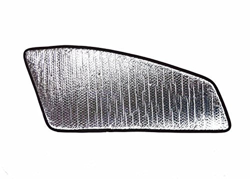 Set of 2 Custom Fit Automotive Reflective Front Seat Side Window Sunshade for 2015 2016 Land Rover Discovery