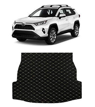 Load image into Gallery viewer, Custom Fit [Made in USA] All Weather Heavy Duty Trunk Cargo Liner for 2019 2020 2021 Toyota RAV4 Non Hybrid SUV - Black 2D Flat